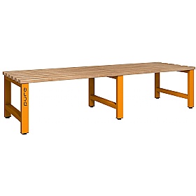 Pure Double Sided Changing and Cloakroom Bench Seats - School Furniture