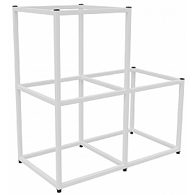 Matrix Storage Stepped Double Column Frames - Office Storage