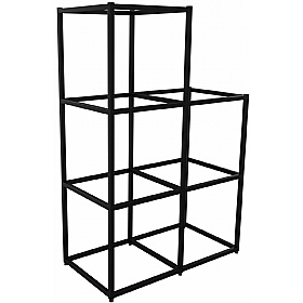 Matrix Storage Stepped Double Column Frames - Office Storage