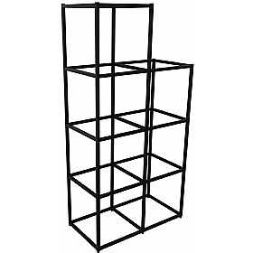 Matrix Storage Stepped Double Column Frames - Office Storage