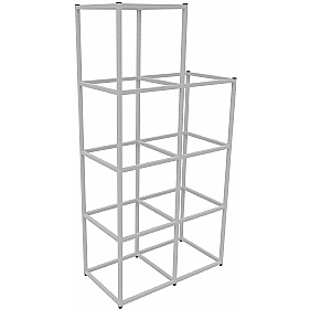 Matrix Storage Stepped Double Column Frames - Office Storage