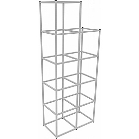 Matrix Storage Stepped Double Column Frames - Office Storage