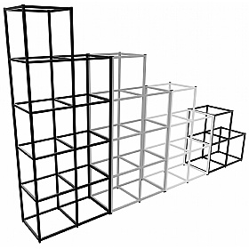 Matrix Storage Stepped Double Column Frames - Office Storage