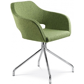 Polo+ 4 Legged Steel Meeting and Breakout Chairs