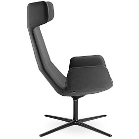 Levato High Back Swivel Lounge and Breakout Chairs
