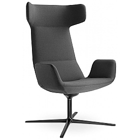 Levato High Back Swivel Lounge and Breakout Chairs