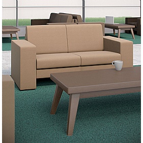 Crisp Reception and Breakout Seating - Reception Area