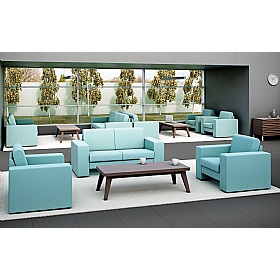 Crisp Reception and Breakout Seating - Reception Area