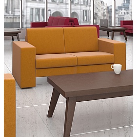 Crisp Reception and Breakout Seating - Reception Area