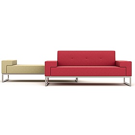 Hub Reception and Breakout Seating