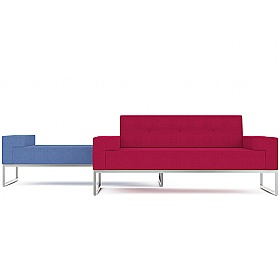 Hub Reception and Breakout Seating