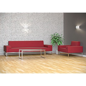 Hub Reception and Breakout Seating