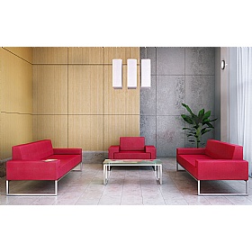 Hub Reception and Breakout Seating