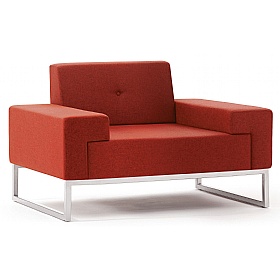 Hub Reception and Breakout Seating