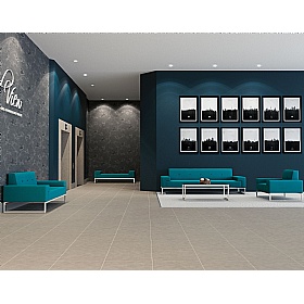 Hub Reception and Breakout Seating