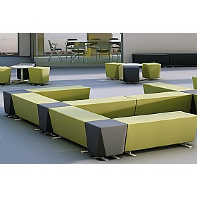 Tandem Modular Reception and Breakout Stools - Breakout & Canteen