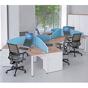 Zoned Arc Desktop Partition Screens