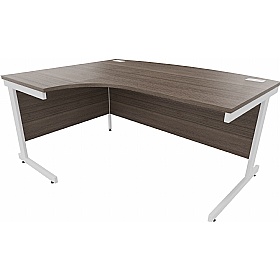 Cogent Bow Fronted Ergonomic Executive Office Desks - Office Desks