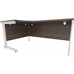 Cogent Bow Fronted Ergonomic Executive Office Desks - Office Desks