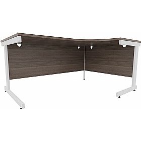 Cogent Bow Fronted Ergonomic Executive Office Desks - Office Desks