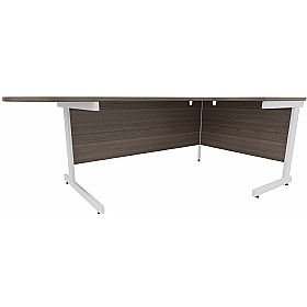 Cogent D-End Ergonomic Radial Office Desks - Office Desks