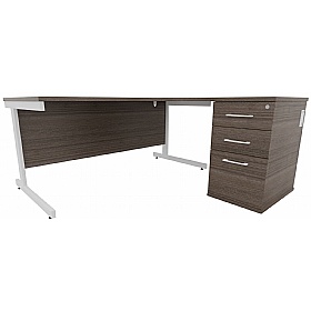 Cogent Ergonomic Radial Combination Office Desks