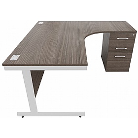 Cogent Ergonomic Radial Combination Office Desks