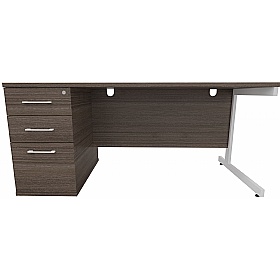 Cogent Rectangular Combination Office Desks - Office Desks