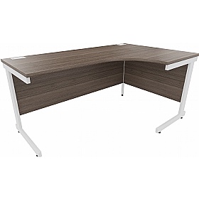 Cogent Shallow Ergonomic Radial Office Desks