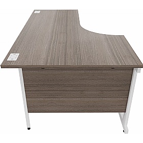 Cogent Shallow Ergonomic Radial Office Desks - Office Desks