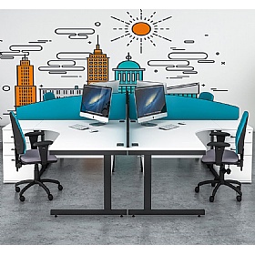 Cogent Shallow Universal Ergonomic Radial Office D