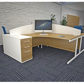 Cogent Shallow Wave Office Desks