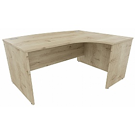 Forme Bow Fronted Ergonomic Executive Office Desks - Office Desks