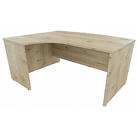 Forme Bow Fronted Ergonomic Executive Office Desks - Office Desks