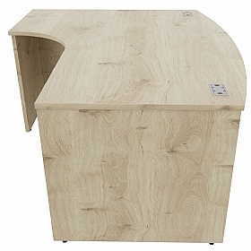 Forme Bow Fronted Ergonomic Executive Office Desks - Office Desks