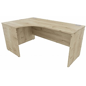 Forme Shallow Ergonomic Radial Office Desks - Office Desks