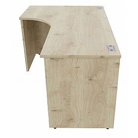 Forme Shallow Ergonomic Radial Office Desks - Office Desks