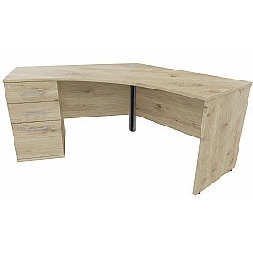 Forme 120 Degree Segment Combination Office Desks - Office Desks