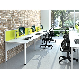 Analog Rectangular Extension Bench Desks - Office Desks