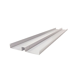 Analog Double Bench Desk Cable Trays - Office Accessories