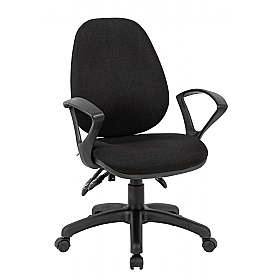 Ergo 3-Lever Operator Chairs - Office Chairs