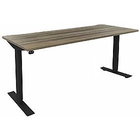 Aerial Electric Height Adjustable Shallow Rectangular Office Desks