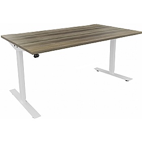 Aerial Electric Height Adjustable Rectangular Office Desks - Office Desks