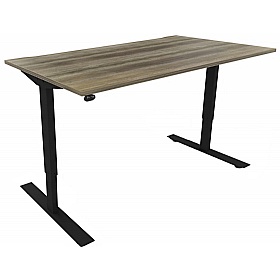 Aerial Electric Height Adjustable Rectangular Office Desks - Office Desks