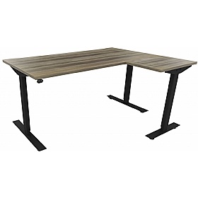 Aerial Electric Height Adjustable Corner Office Desks