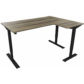 Aerial Electric Height Adjustable Corner Office Desks - Office Desks
