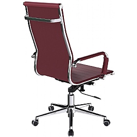 Aura Contemporary High Back Bonded Leather Executi