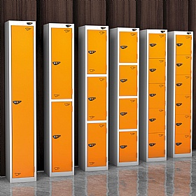 Pure Antibacterial Lockers with Cam Lock - Office Storage