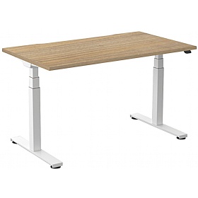 Aviator Electric Height Adjustable Rectangular Office Desks - Office Desks