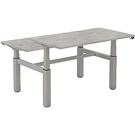 Aviator Electric Height Adjustable 2 Person Rectangular Back to Back Desks